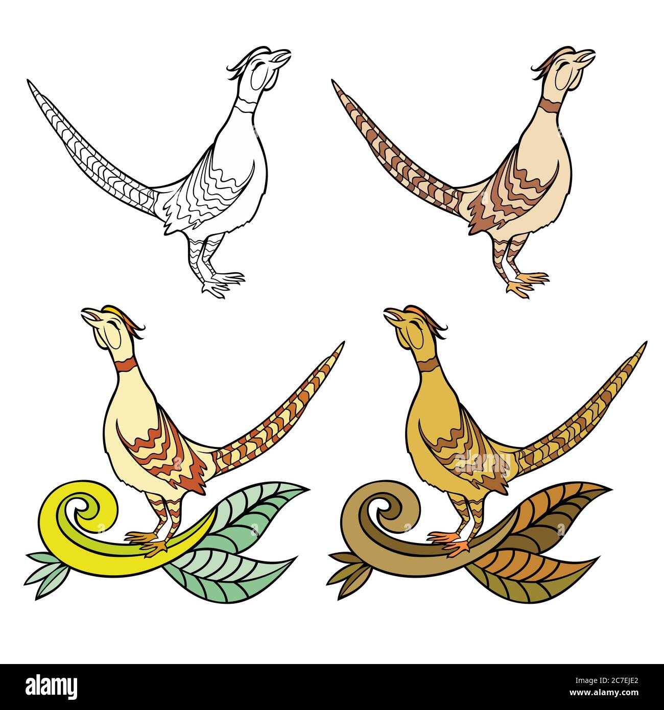 Hand drawn vector bird set Stock Vector Image & Art - Alamy