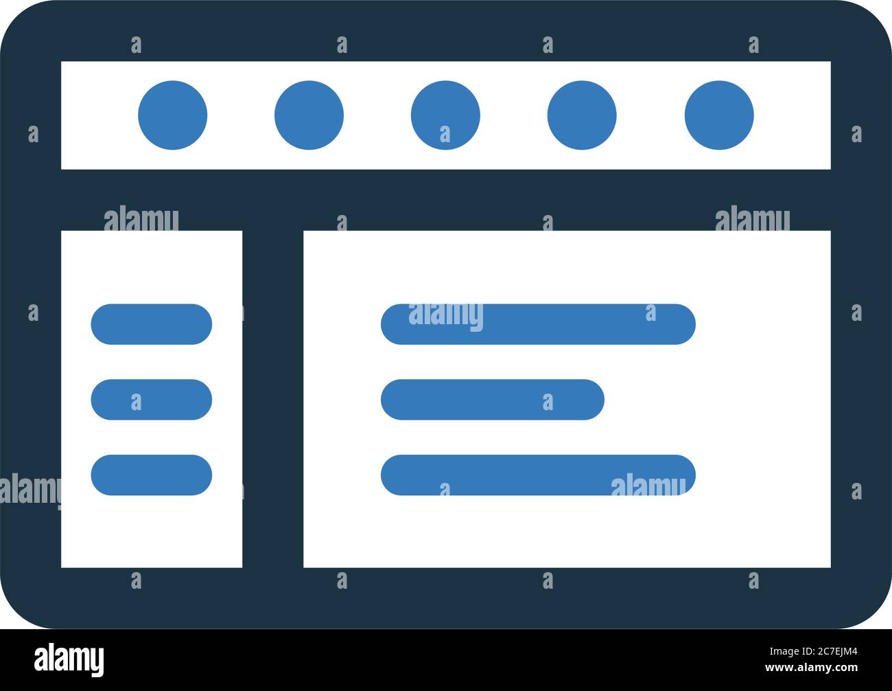 Web page icon / vector graphics. Beautiful, meticulously designed icon ...