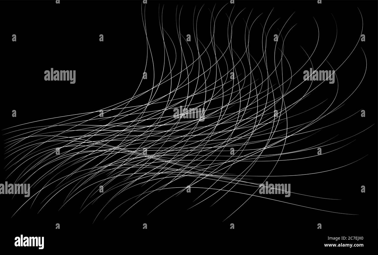 Abstract on black background in vector illustration Stock Vector Image ...