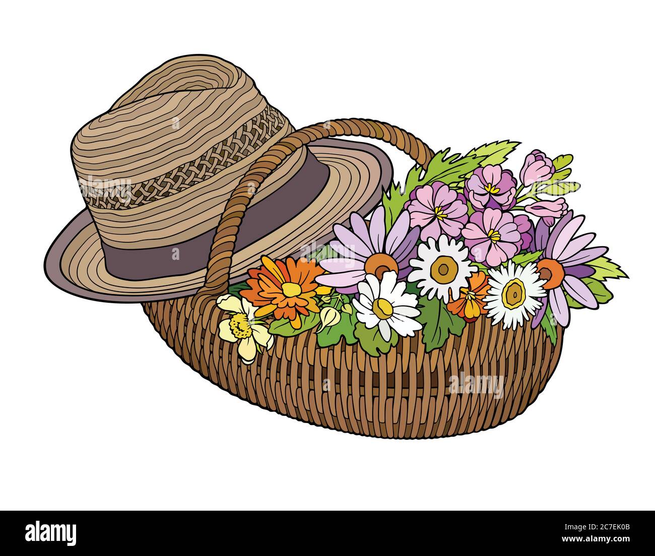 Cartoon vector isolated abstract object. Stock Vector