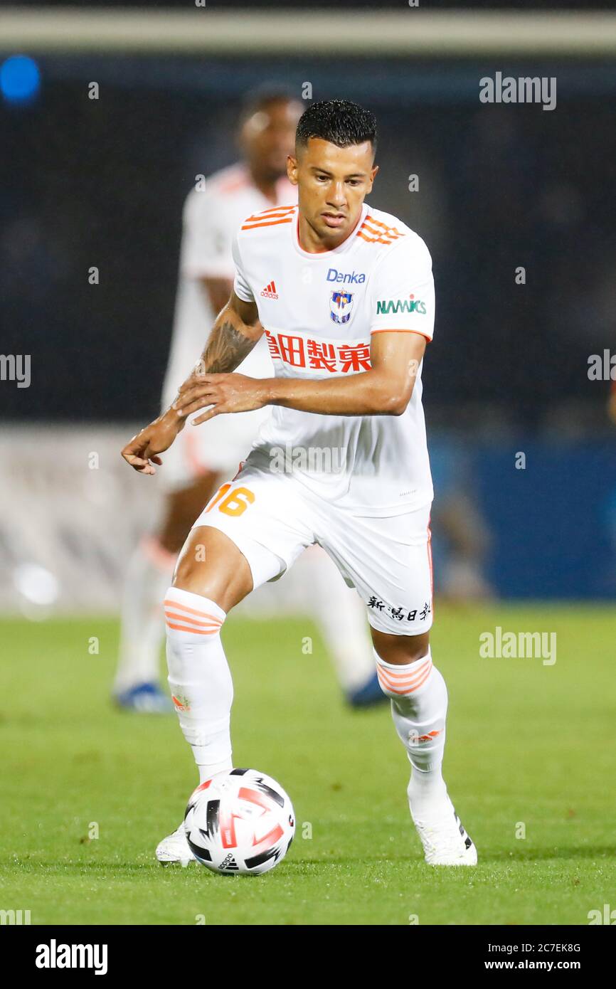 Tokyo, Japan. 15th July, 2020. Gonzalo GONZALEZ (Albirex) Football/Soccer : 2020 J2 League match between FC Machida Zelvia 3-3 Albirex Niigata at Machida GION Stadium in Tokyo, Japan . Credit: Naoki Morita/AFLO Tokyo, Japan. 15th July, 2020. Gonzalo GONZALEZ (Albirex) Football/Soccer : 2020 J2 League match between FC Machida Zelvia 3-3 Albirex Niigata at Machida GION Stadium in Tokyo, Japan . Credit: Naoki Morita/AFLO