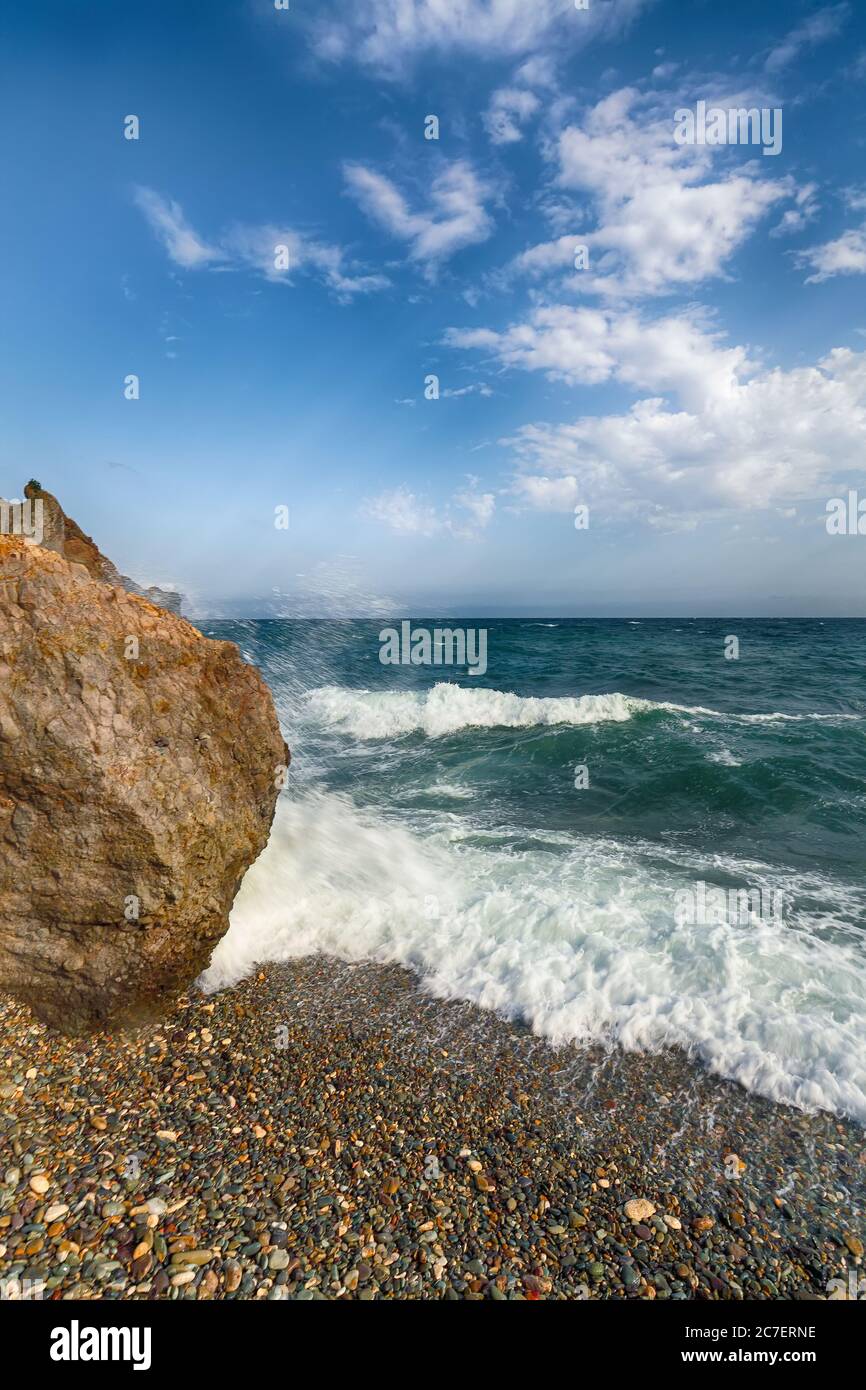 Beautiful tropic sea rocky coast hi-res stock photography and images ...