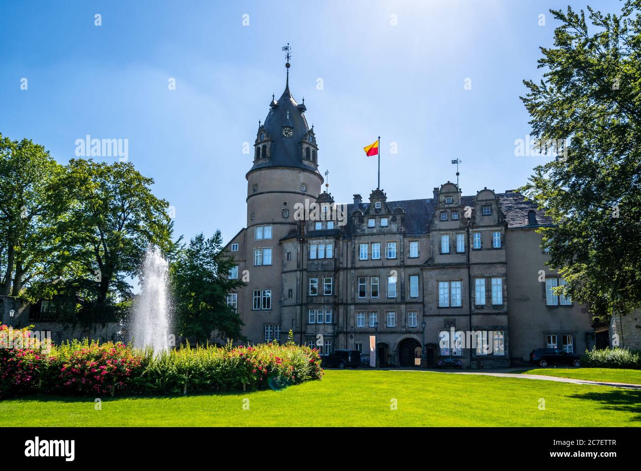 Castle, Detmold, Germany Stock Photo