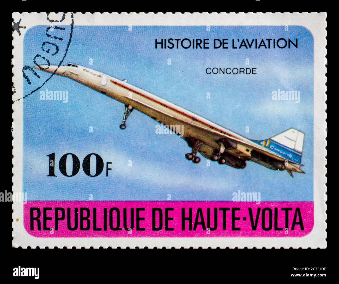 BURKINA FASO - CIRCA 1978: A postage stamp from Republique