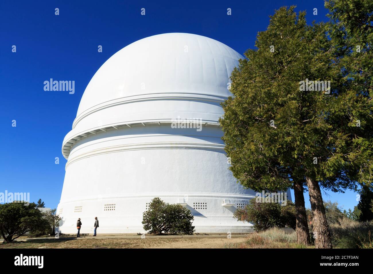 200 inch Hale Telescope, Palomar Observatory, San Diego County, California, USA Stock Photo
