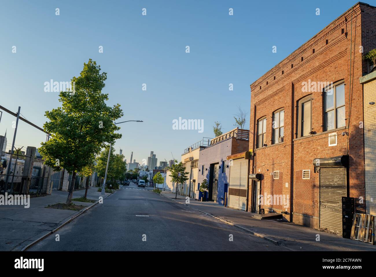 BROOKLYN, NY, USA Scenes from the Industrial Business Zone of
