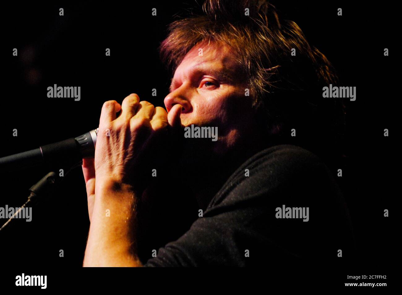 Actor/Musician Kevin Bacon performs with his brother Michael Bacon as