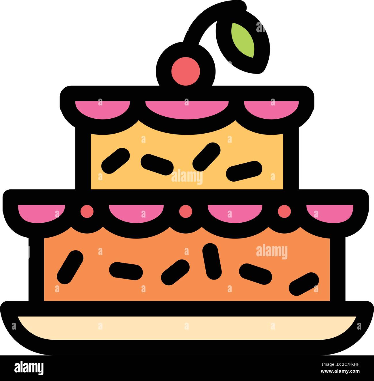 Cherry On The Cake High Resolution Stock Photography And Images Alamy