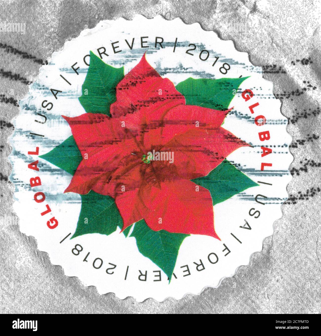 Poinsettia global forever stamp to be issued on a Sunday