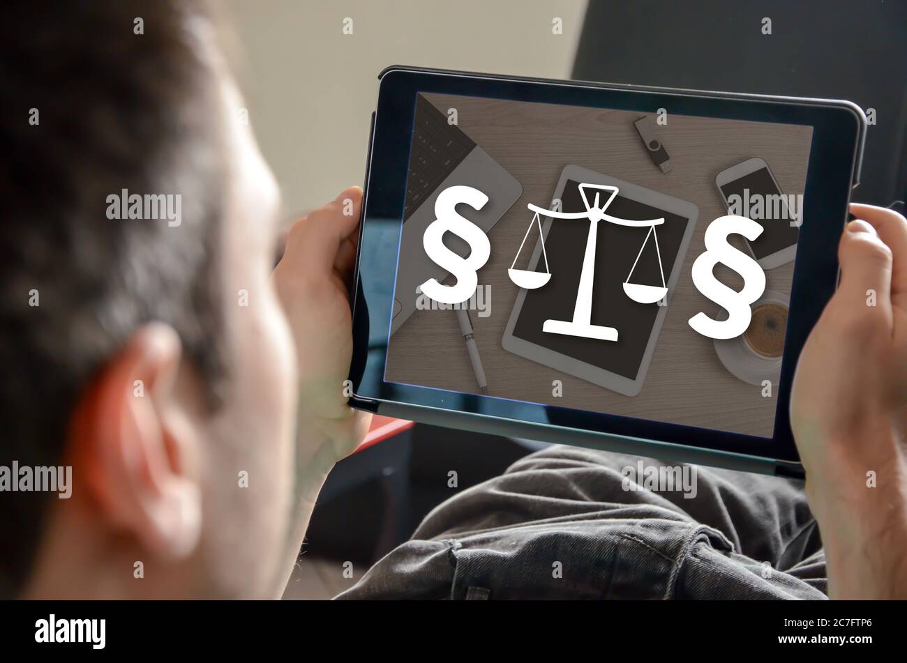 Justice Tablet Paragraph tablet hi-res stock photography and images - Alamy