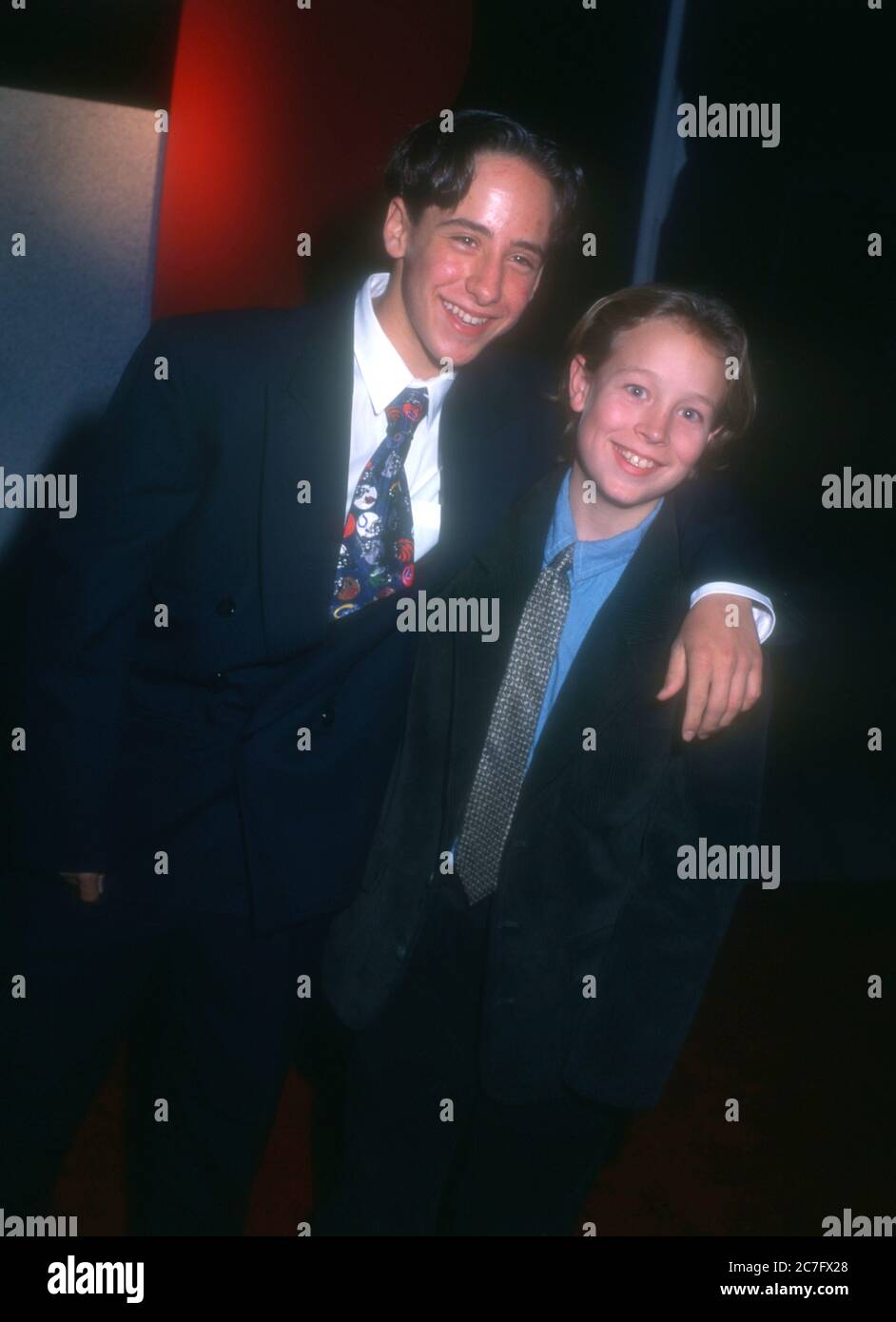 Pasadena California Usa 15th January 1996 L R Actor Robert Hy Gorman And Actor Phillip Van Dyke Attend Nbc All Star Reception At Winter Tca Press Tour On January 15 1996 At Ritz Carlton