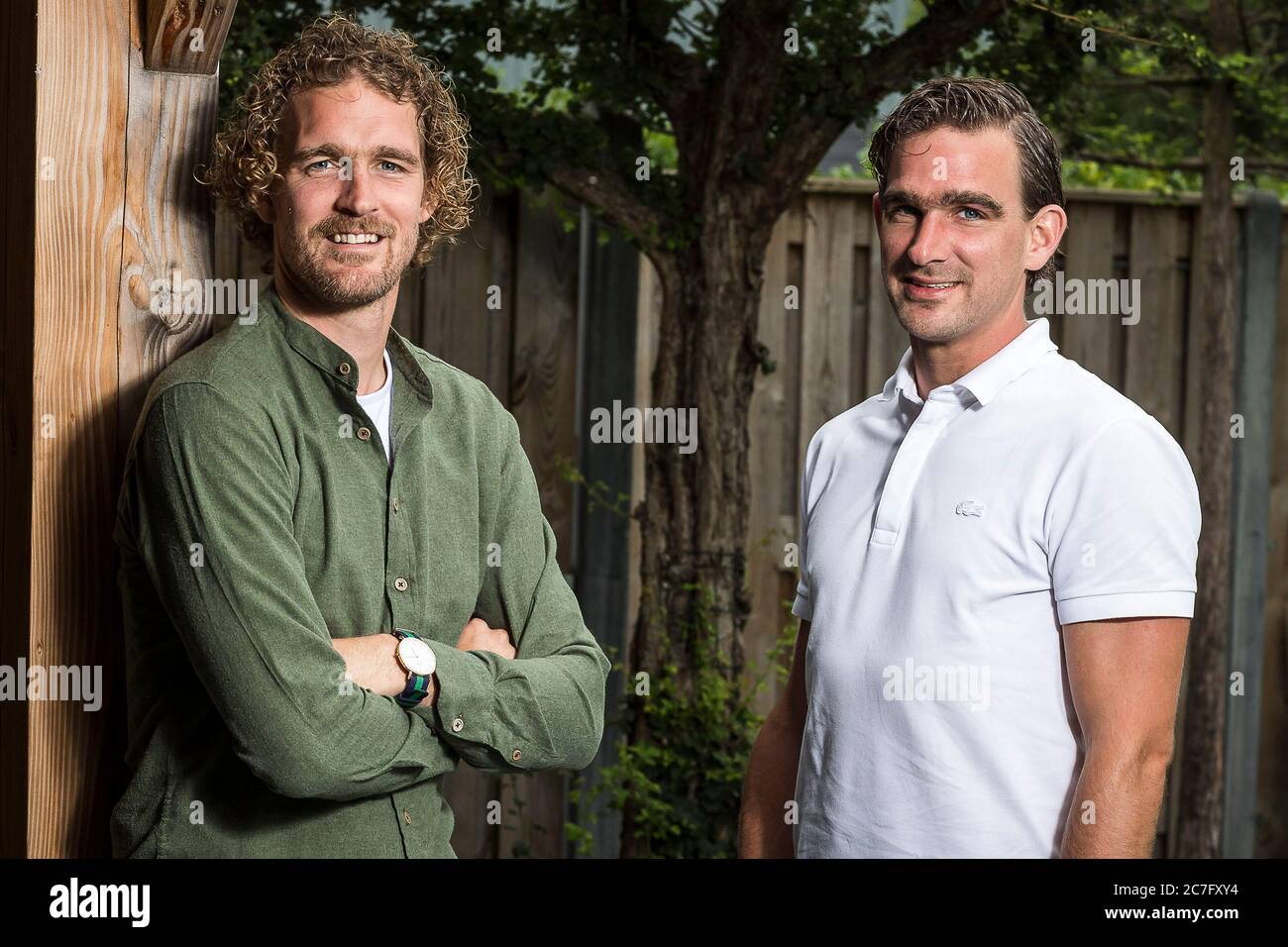 MOERGESTEL - 16-07-2020. Brothers Arjan and Ruud Swinkels. Broers Arjan en Ruud Swinkels Credit: Pro Shots/Alamy Live News Stock Photo