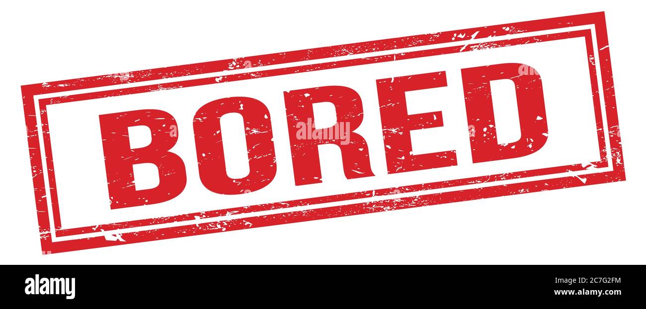 Bored stamp Cut Out Stock Images & Pictures - Alamy