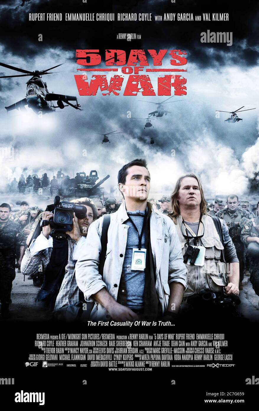 5-days-of-war-movie-poster-stock-photo-alamy