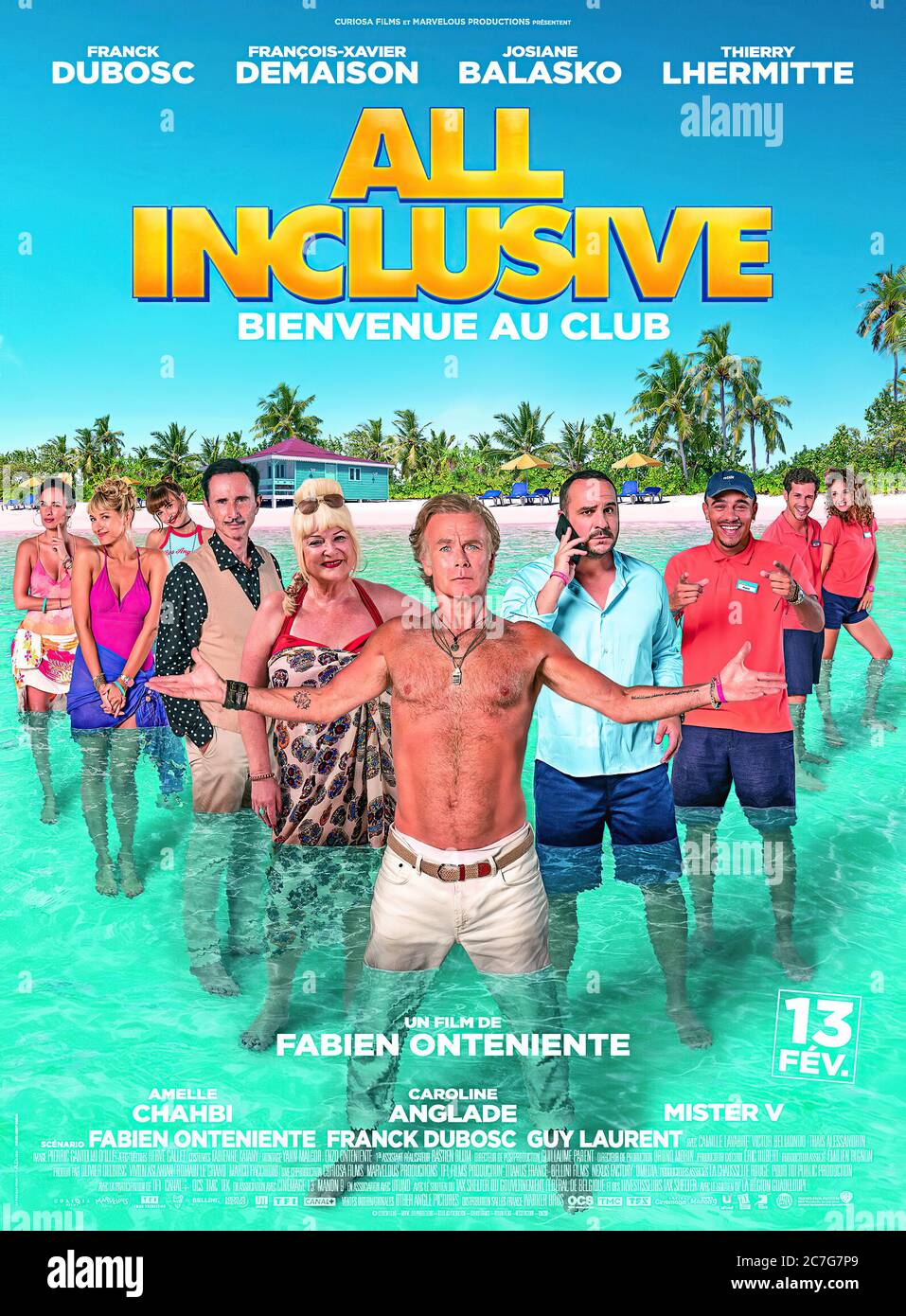 All Inclusive - Movie Poster Stock Photo