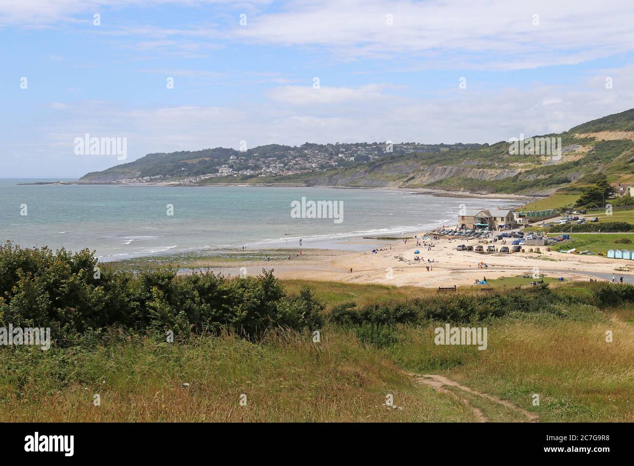 Charmouth Beach, near Lyme Regis, Dorset, England, Great Britain, United Kingdom, UK, Europe Stock Photo