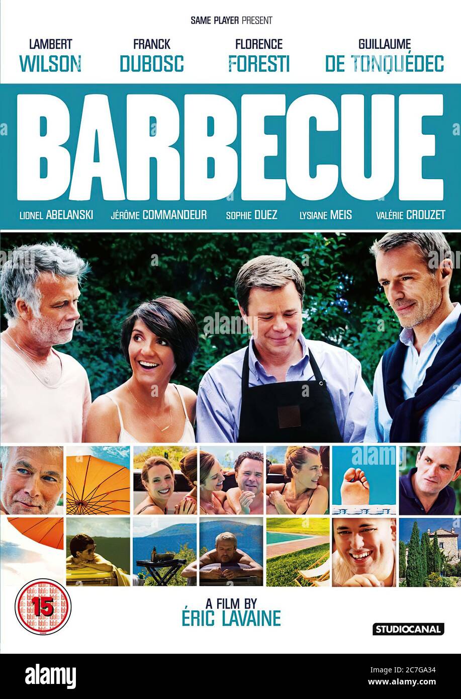 Barbecue - Movie Poster Stock Photo
