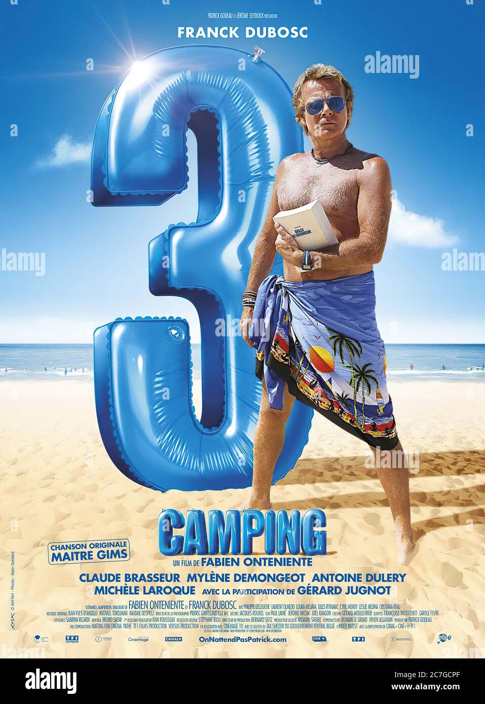 Camping 3 - Movie Poster Stock Photo