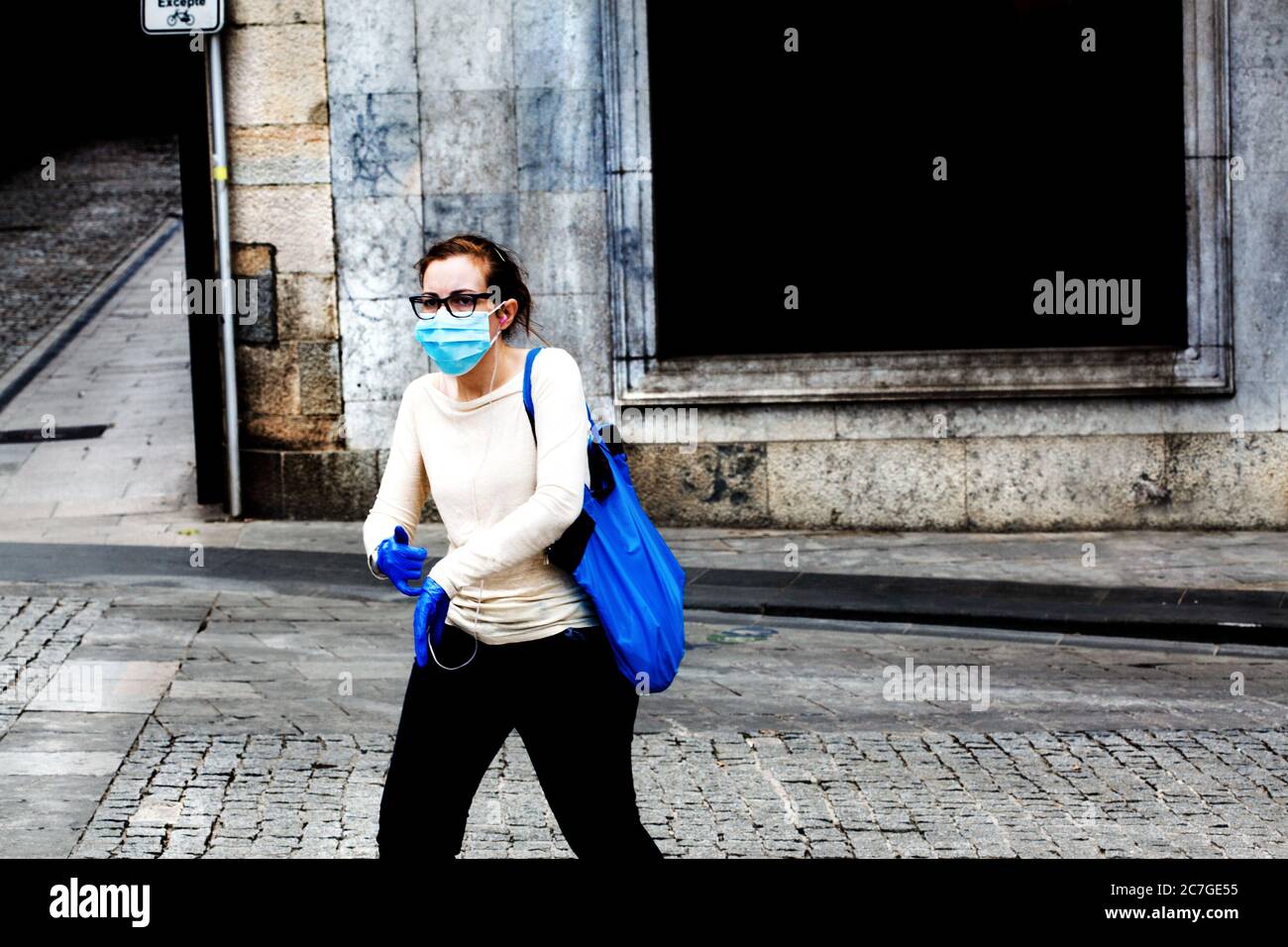 Latex mask woman hi-res stock photography and images - Alamy