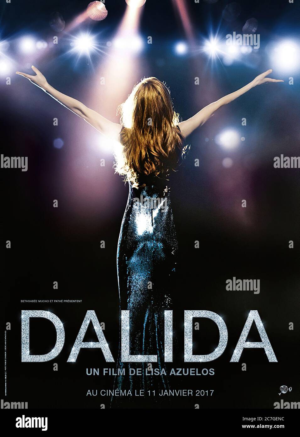Dalida - Movie Poster Stock Photo