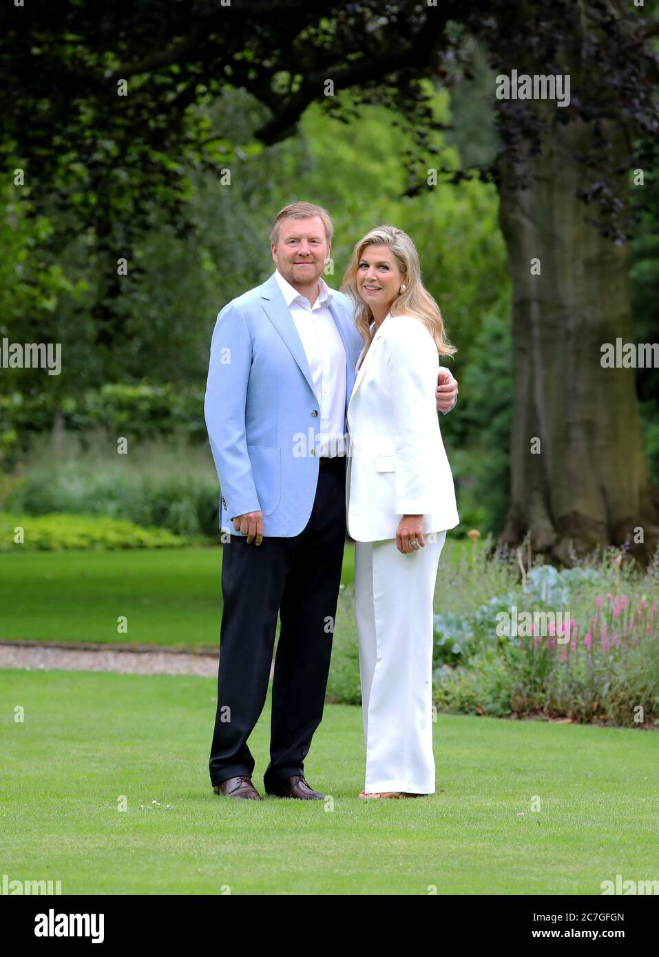 King Willem-Alexander and Queen Maxima of The Netherlands at Palace ...