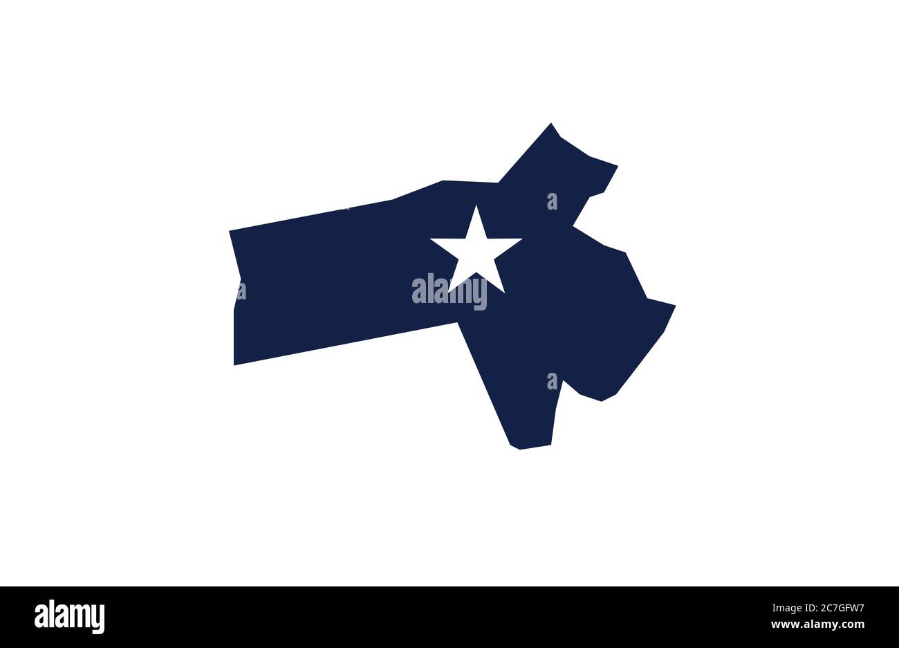 Massachusetts map outline state vector illustration Stock Vector Image ...