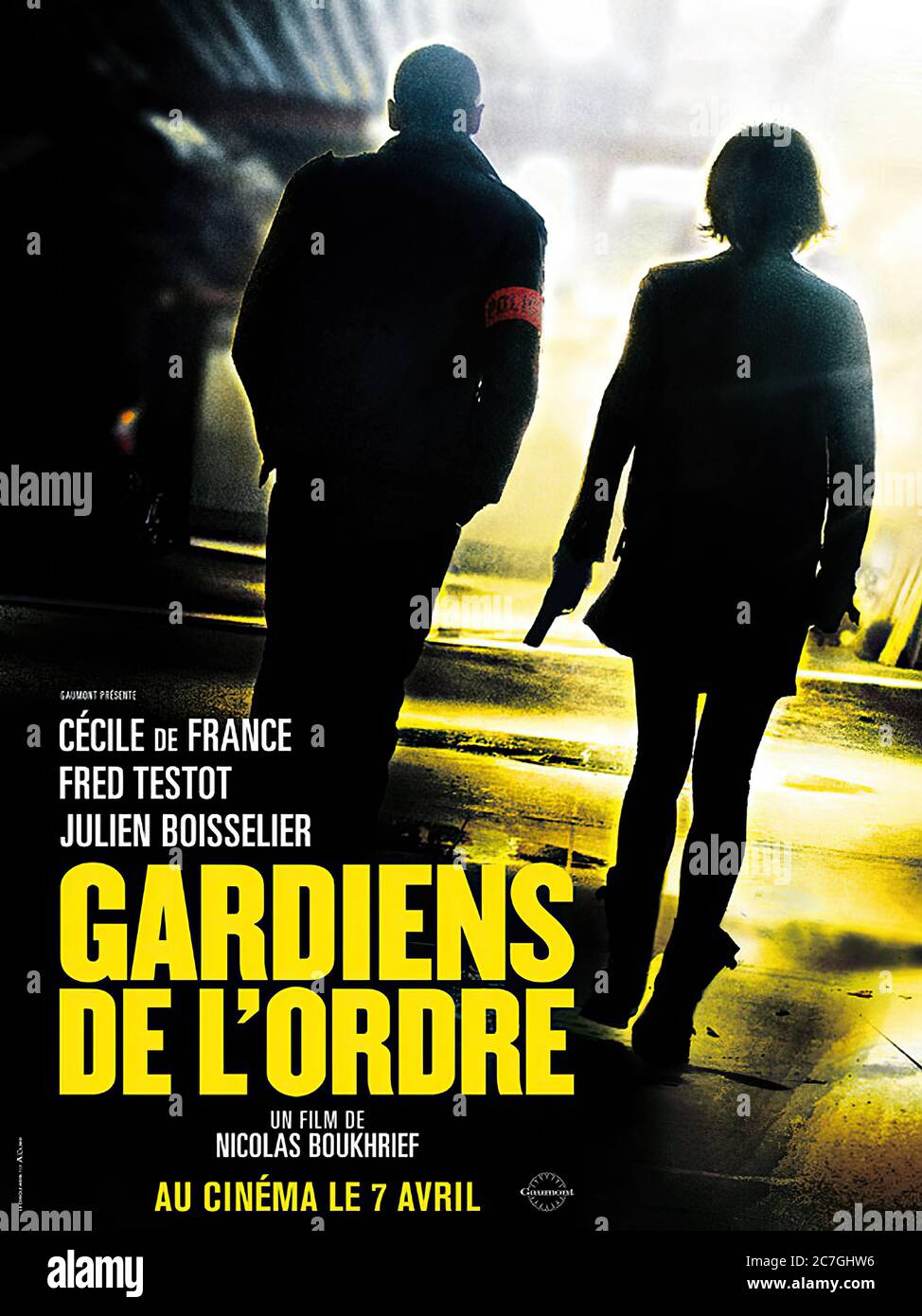 Gardiens De L'ordre - Movie Poster Stock Photo