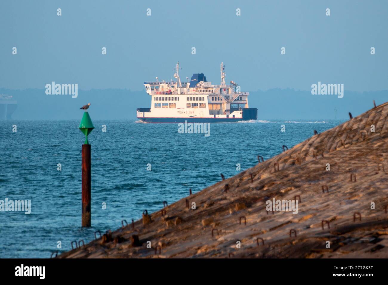 Car ferry wightlink hi-res stock photography and images - Alamy
