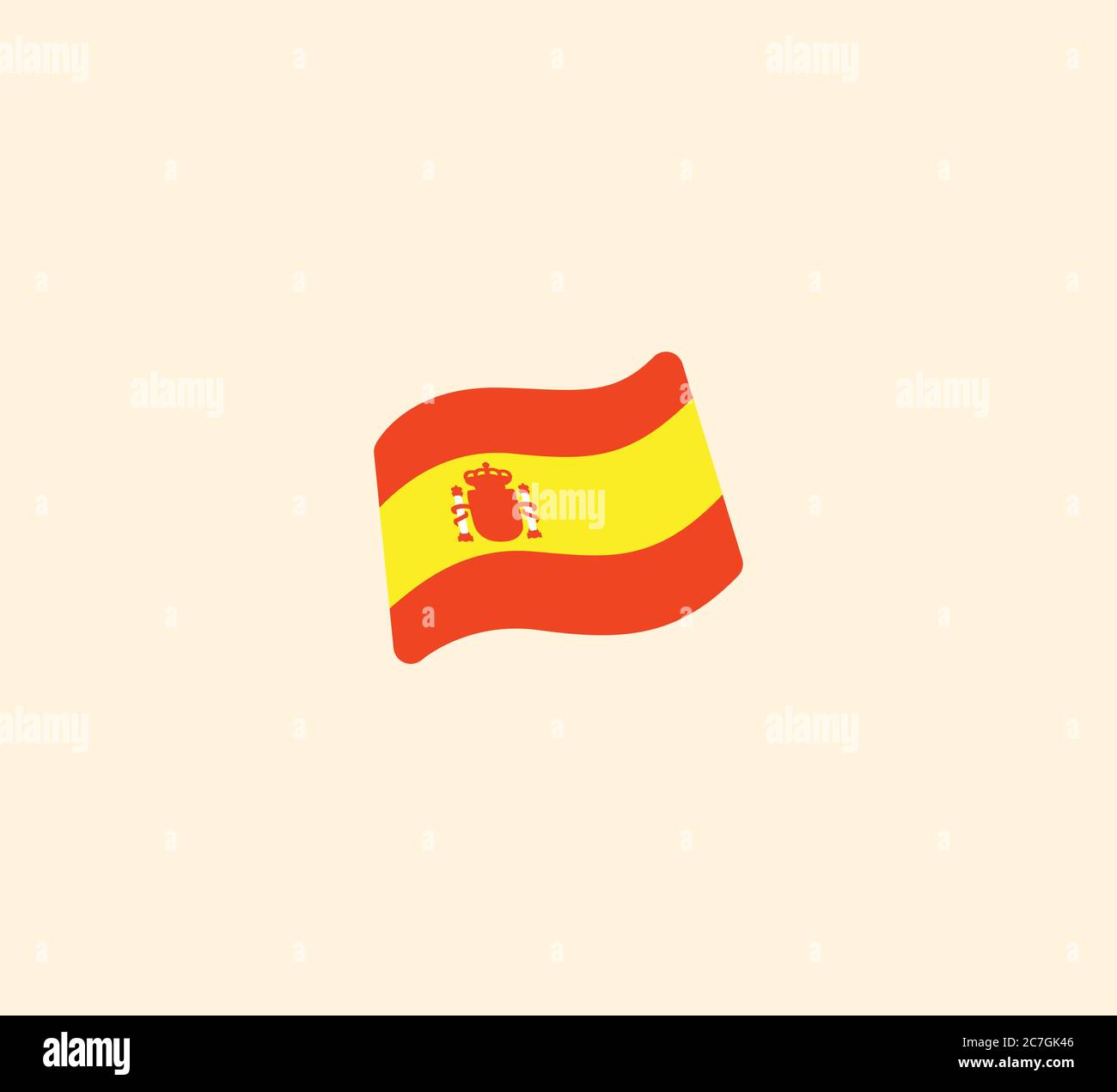Lettering Spain Flag Stock Illustrations – 485 Lettering Spain