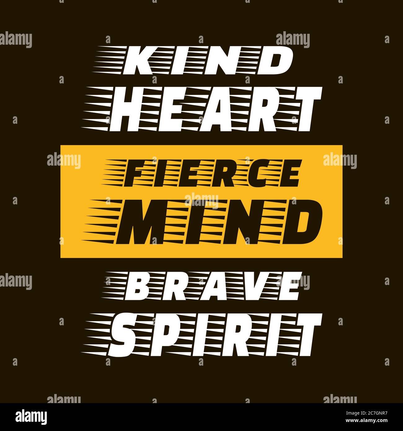 Kind Heart Fierce Mind Brave Spirit Kit