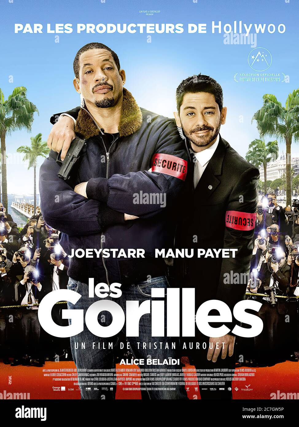Les Gorilles - Movie Poster Stock Photo