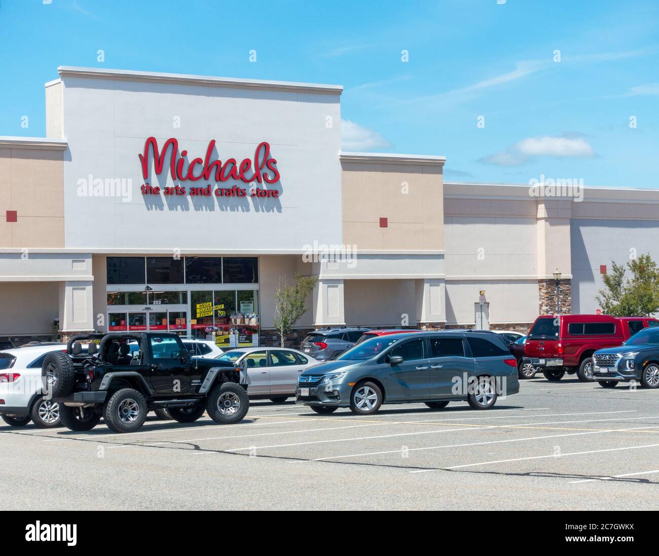 Michael's Arts and Crafts Store, NYC Stock Photo - Alamy