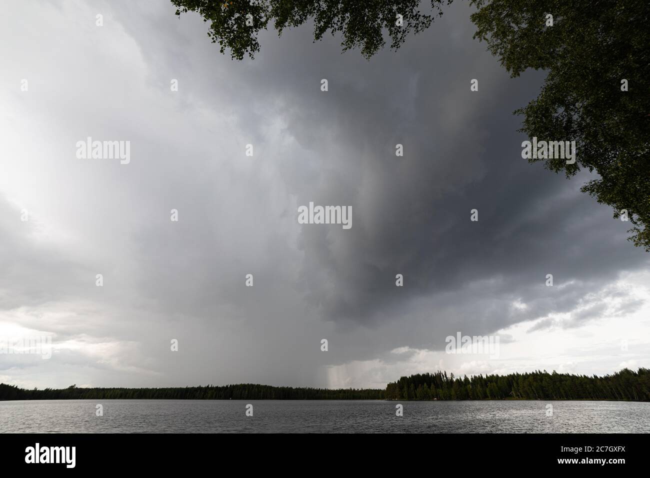 Stormy sky clouds nature background Stock Photo - Alamy