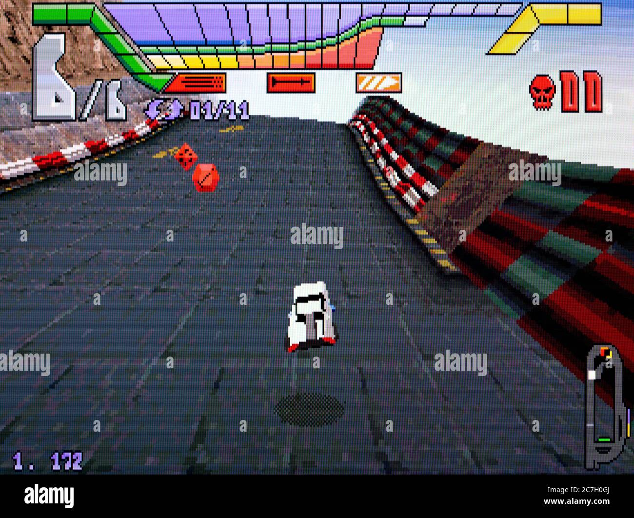 Hi-Octane - Sega Saturn Videogame - Editorial use only Stock Photo