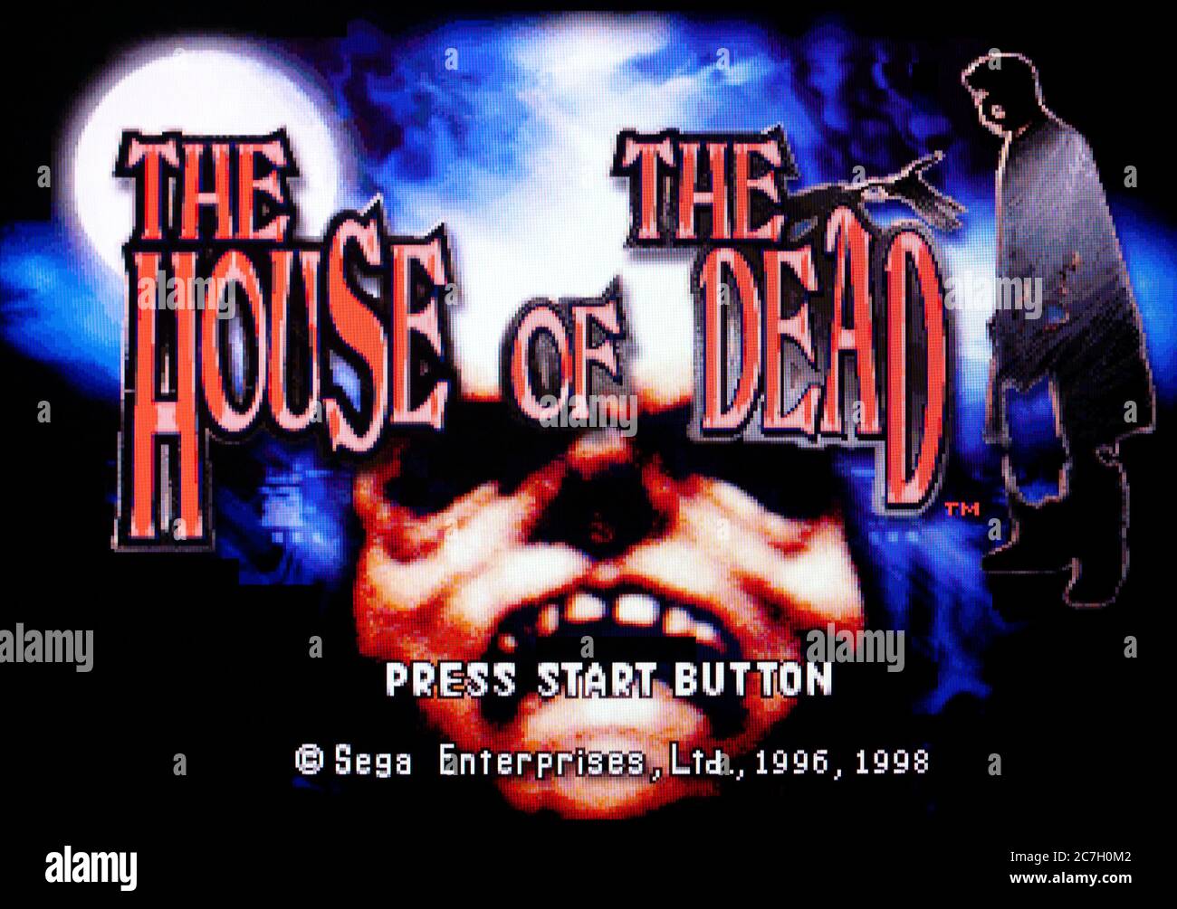 The House of the Dead - Sega Saturn Videogame - Editorial use only Stock Photo
