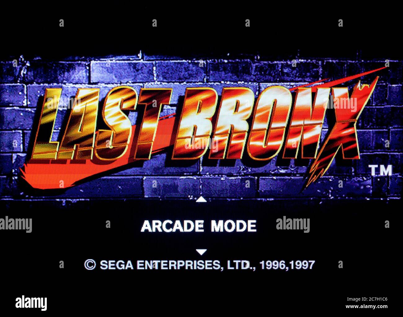 Last Bronx - Sega Saturn Videogame - Editorial use only Stock Photo