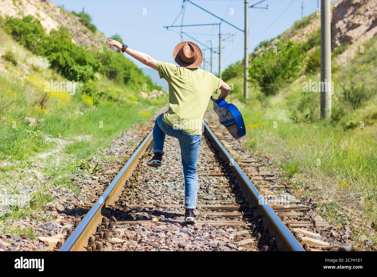 Jumping station hires stock photography and images Alamy