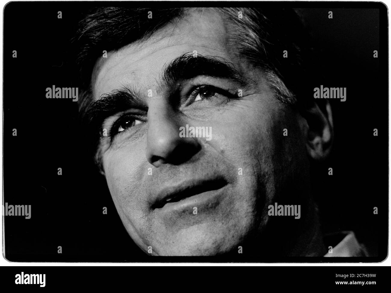 US Presidential Election Campaign 1988 Michael Dukakis, Democratic Candidate who served as the 65th governor of Massachusetts on the campaign trail during the New Hampshire Primaries in February 1988 Stock Photo