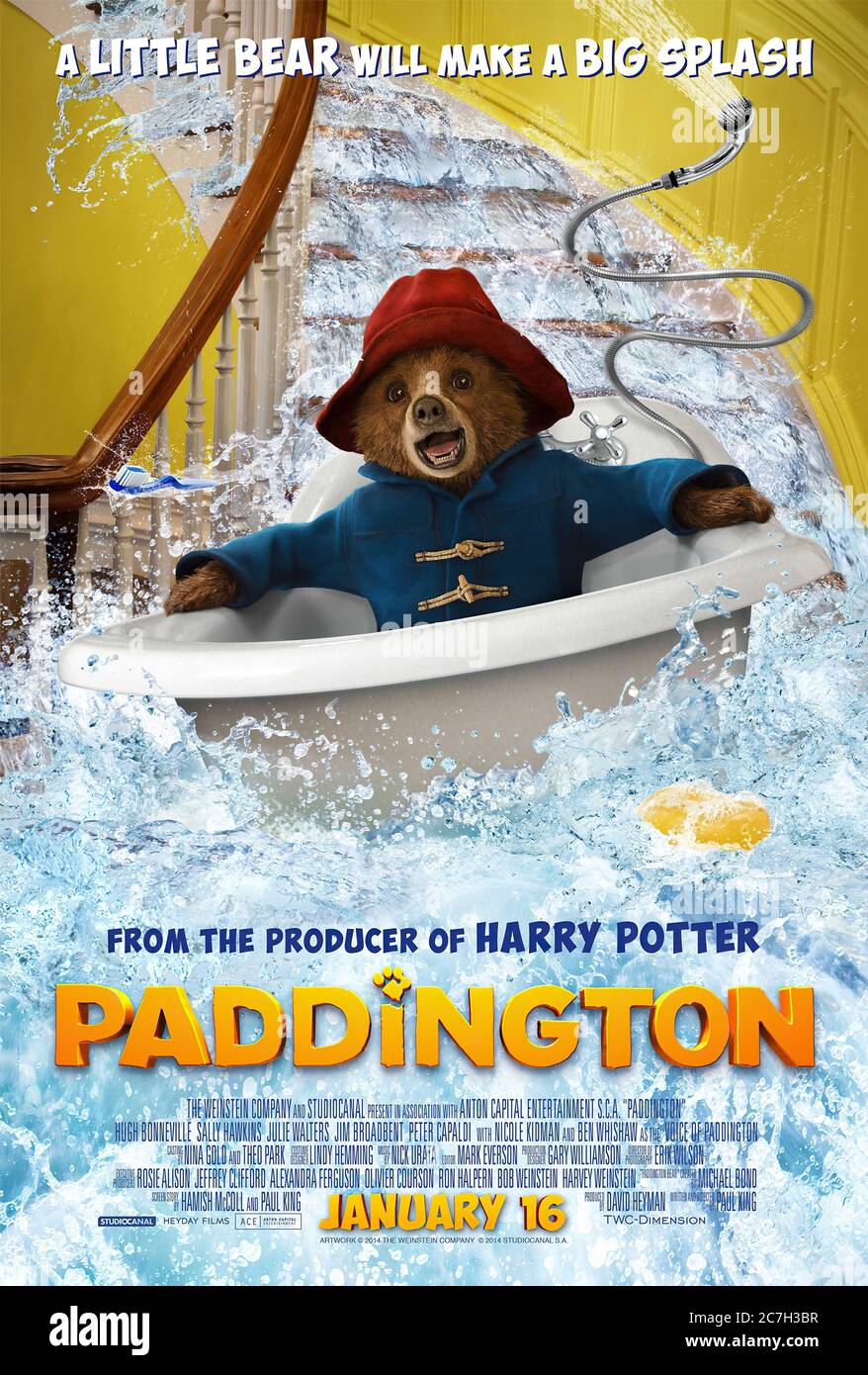 Paddington - Movie Poster Stock Photo