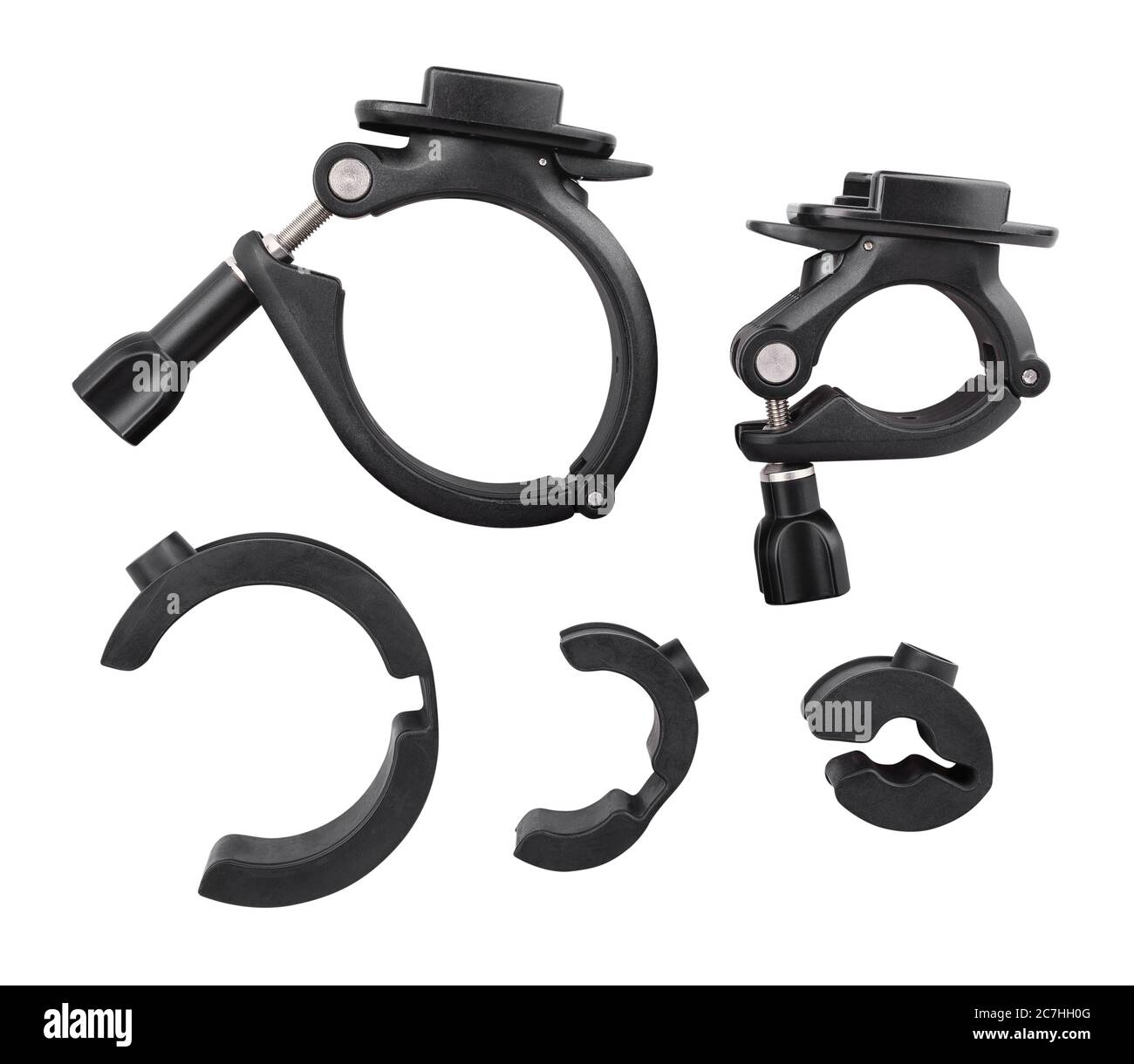 action camera mounts path isolated on white Stock Photo Alamy