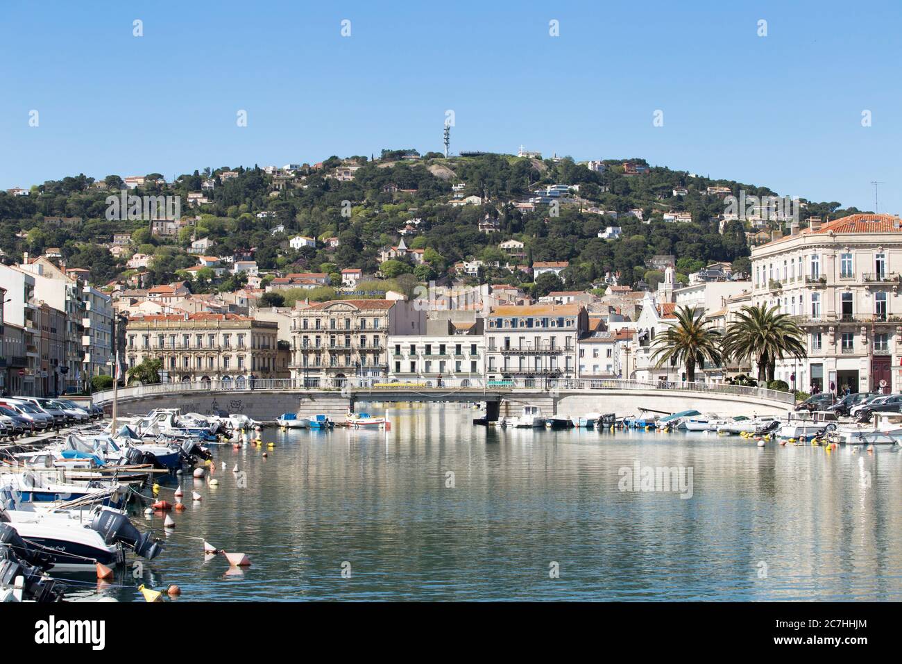 Port, Sete, Canal du Midi, France, France Stock Photo - Alamy