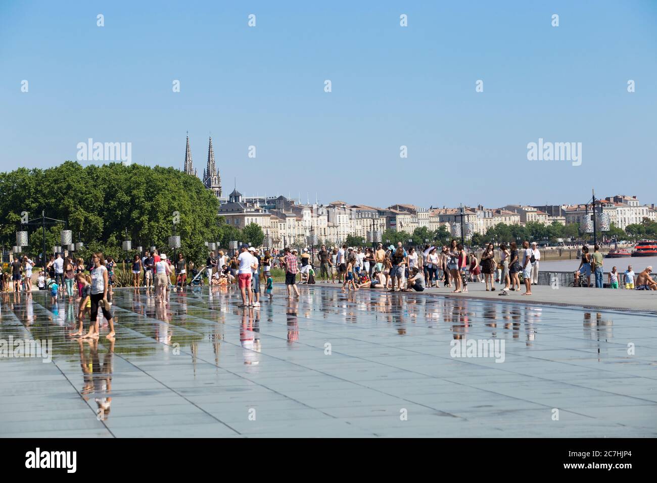 Place de la Bourse, Bordeaux Stock Photo Alamy