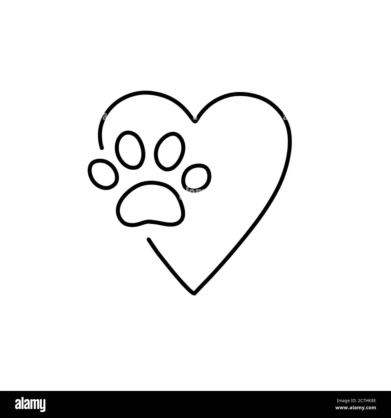 shelter donation doodle icon, vector illustration Stock Vector