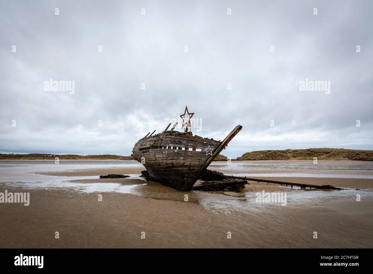 Cara Na Mara, Eddies Boat, County Donegal, Ulster Province, Republic of Ireland Stock Photo