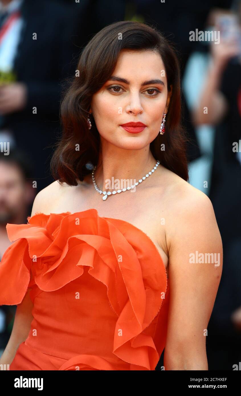 VENICE, ITALY - SEPTEMBER 07: Catrinel Marlon walk the red carpet ahead