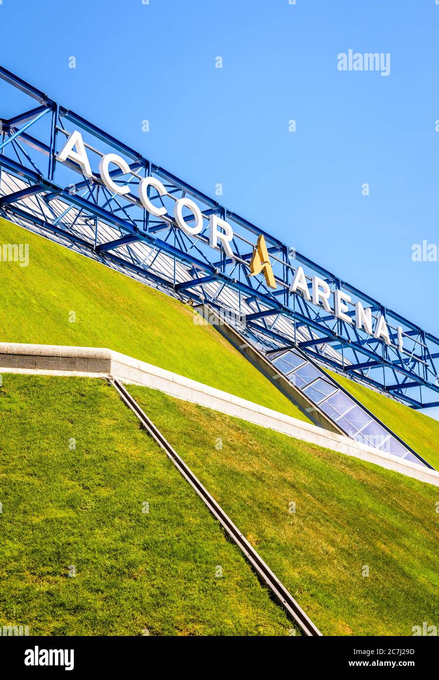 Accor arena paris above hires stock photography and images Alamy