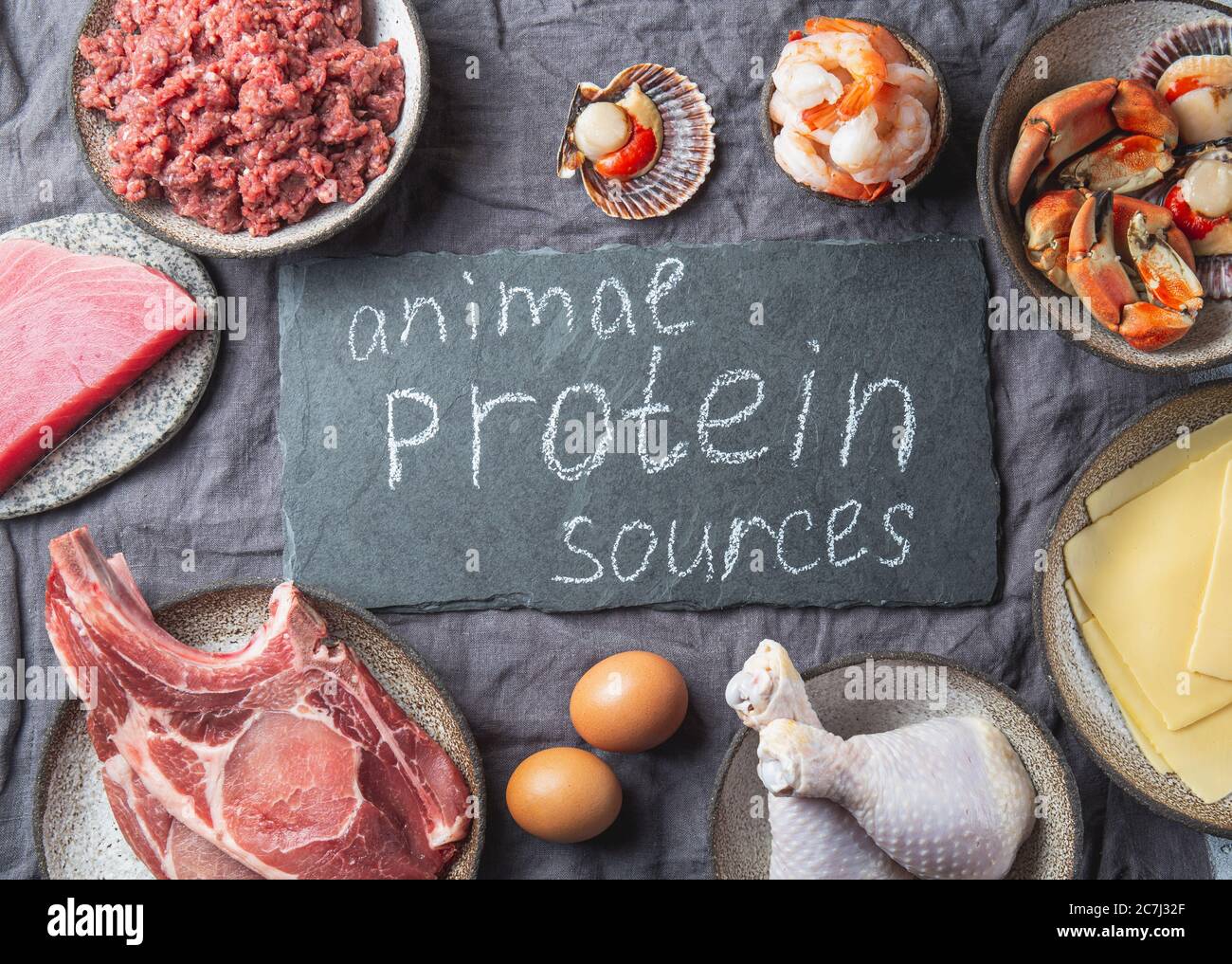 Animal protein sources background with copy space. Carnivore diet concept. Meat, cheese, fish, eggs and seafood Stock Photo - Alamy Animal protein sources background with copy space. Carnivore diet concept. Meat, cheese, fish, eggs and seafood Stock Photo - Alamy