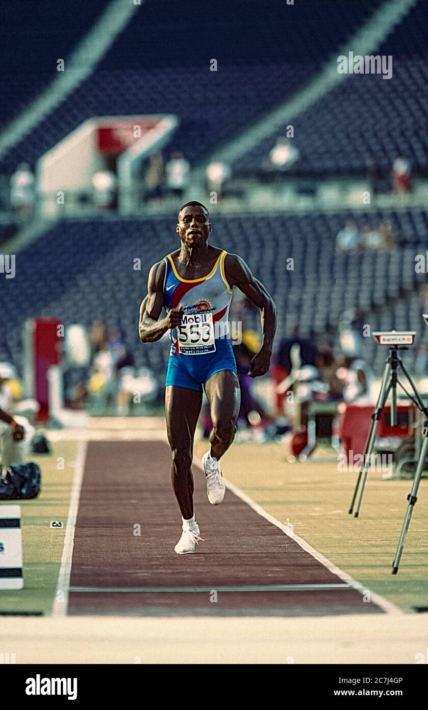 1996 united states olympic trials for track and field hires stock