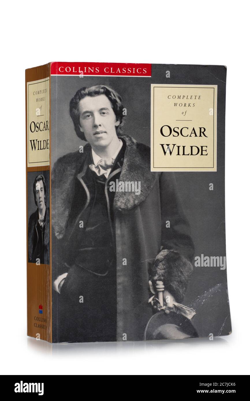 Oscar Wilde, Books, Complete Works Book Paperback Stock Photo