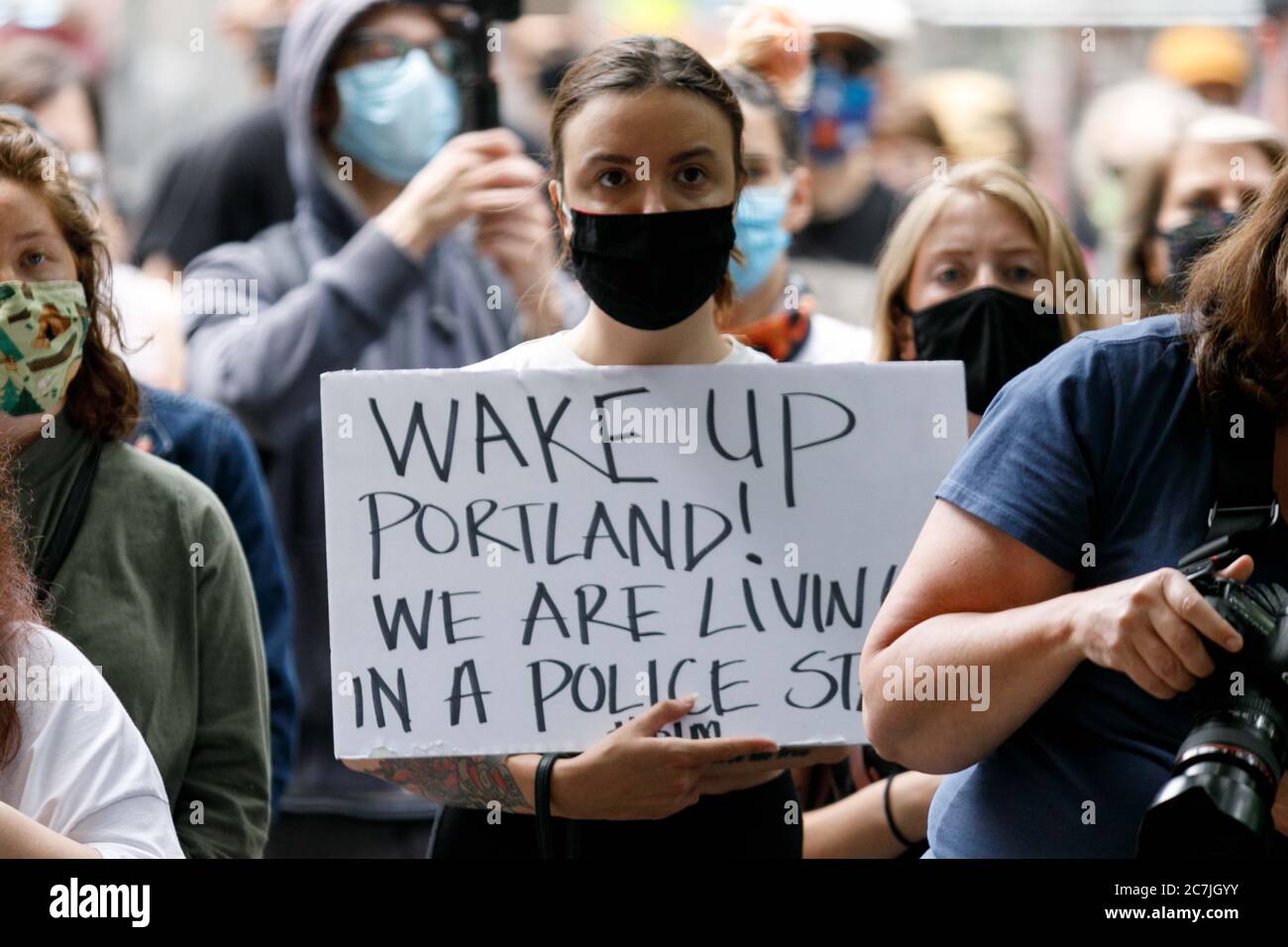 The boarded-up Louis Vuitton store in Pioneer Place in downtown Portland,  Oregon, which has become canvases for protest, seen on Friday, Jun 12, 2020  Stock Photo - Alamy